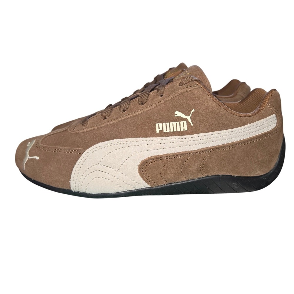 Puma Speedcat LS Womens Brown Suede Driving Sneakers Shoes 380173-03 Size 8.5 - Picture 1 of 9